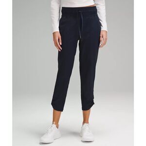 Lululemon Dance Studio Mid-Rise Cropped Black Pant, size 6